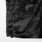 ポケット付きボーダーフェイクファーベスト　(12113) 4枚目画像