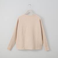 ラメ混ドルマンニットプルオーバー　(72125)