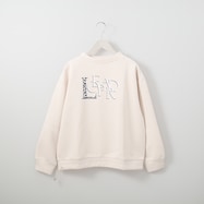 ロゴプリントボトルネックプルオーバー (62108)