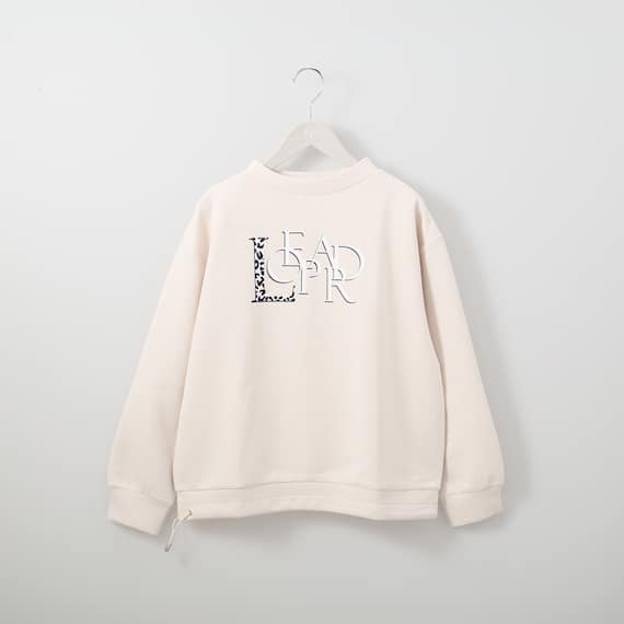 ロゴプリントボトルネックプルオーバー (62108) 1枚目画像