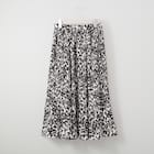 フラワープリント消しプリーツスカート (32106) 2枚目画像