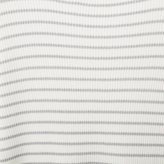 ラメボーダーニットプルオーバー　(72127) 3枚目画像