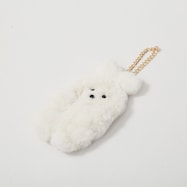プチポケット付きぺったんこウサギBAGチャーム (92139)