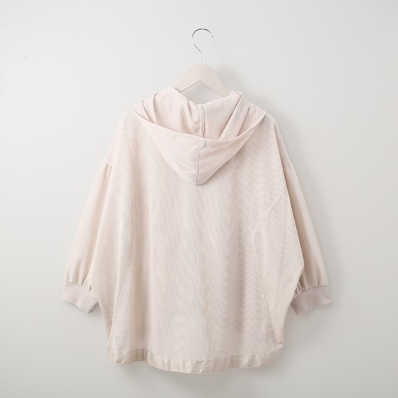 フードがとれるメッシュブルゾン (12114) 2枚目画像