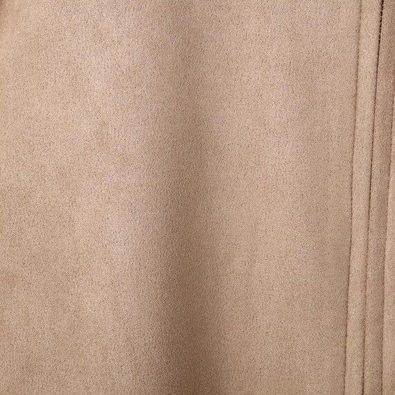 ストレッチスウェード調ロングコート　(02108) 3枚目画像