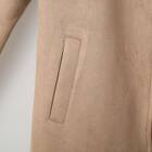 ストレッチスウェード調ロングコート (02108) 5枚目画像