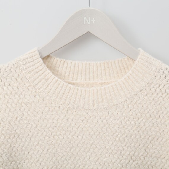 バスケット編みニットプルオーバー (72114) 4枚目画像