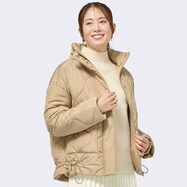 【N+商品】ウェーブキルト中綿ジャケット　(12105)
