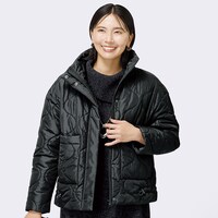 【N+商品】ウェーブキルト中綿ジャケット　Ｓサイズ　(12105)