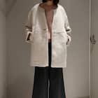 フープウール見えコート (02101) 10枚目画像