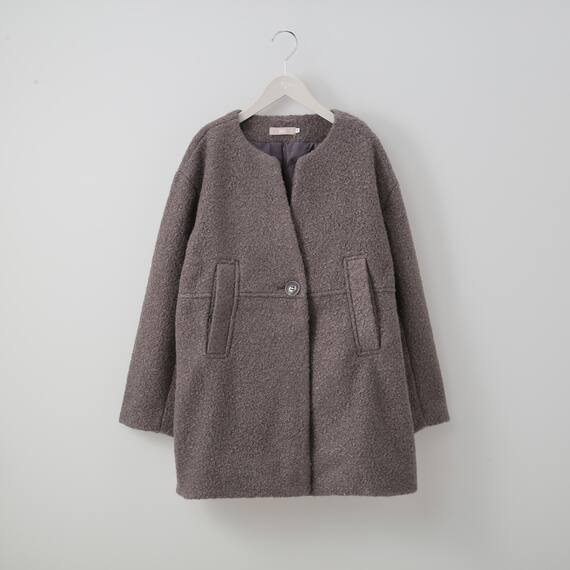 フープウール見えコート　(02101) 1枚目画像