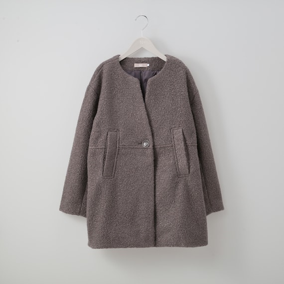 フープウール見えコート (02101) 1枚目画像