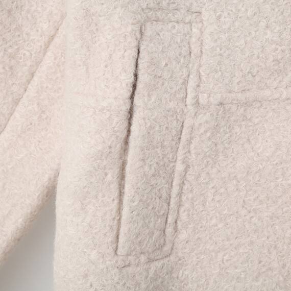 フープウール見えコート　(02101) 5枚目画像