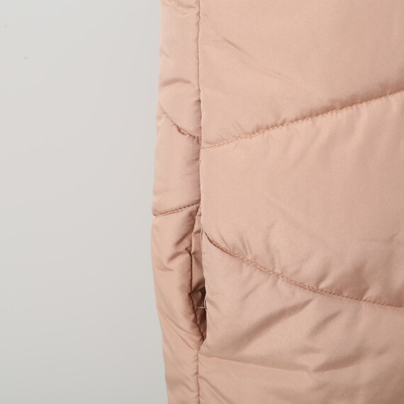 サークル風ステッチ中綿Ｗ前ベスト　(12106) 4枚目画像