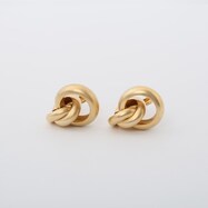 【N+商品】ボリュームメタルイヤリング　(92126)