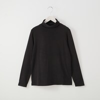 シアバター加工綿混ハイネックプルオーバー　(62115)