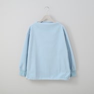 ワッフルフリース裾ドロストプルオーバー (62120)