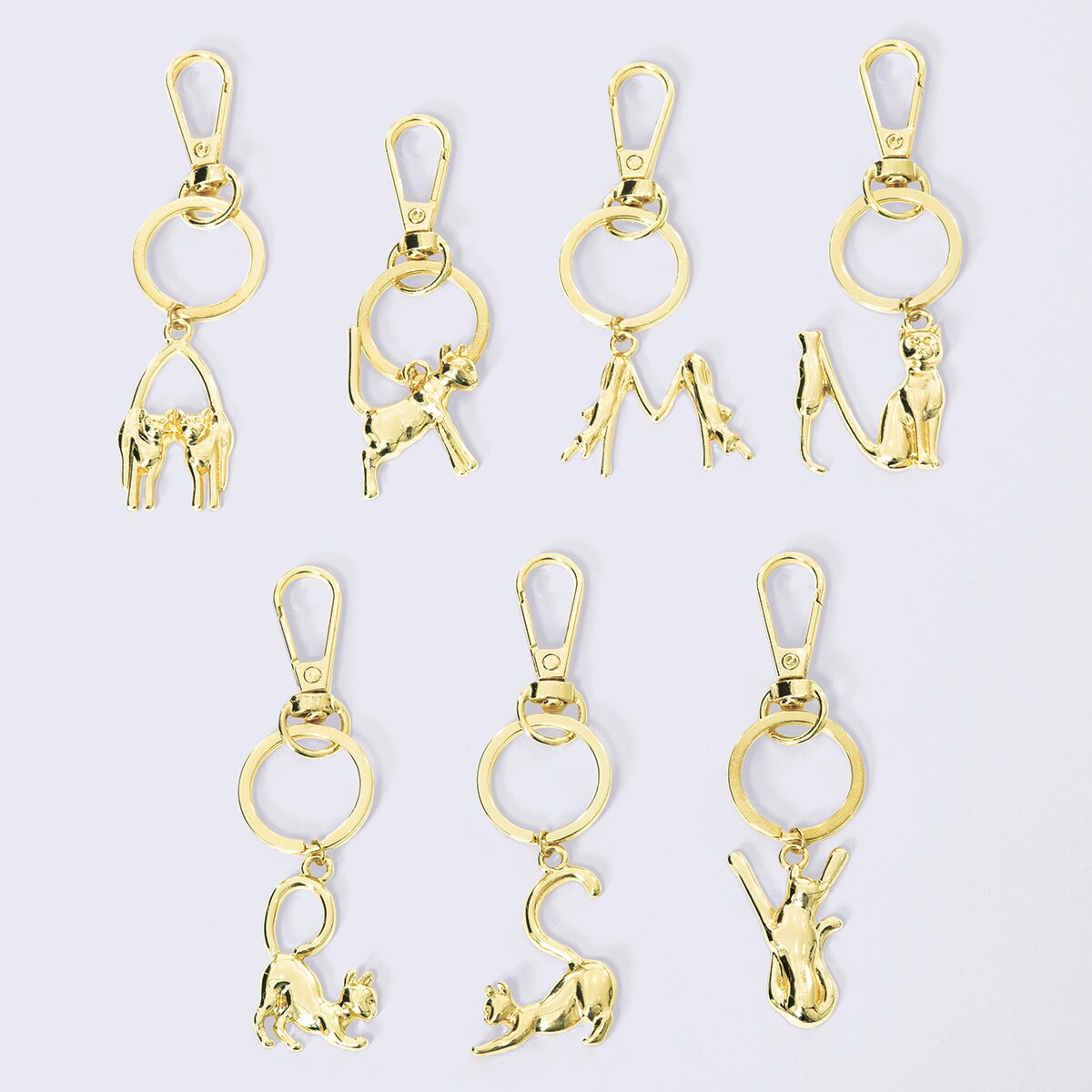 猫のイニシャルキーチャーム (92153) | ニトリネット【公式】 家具