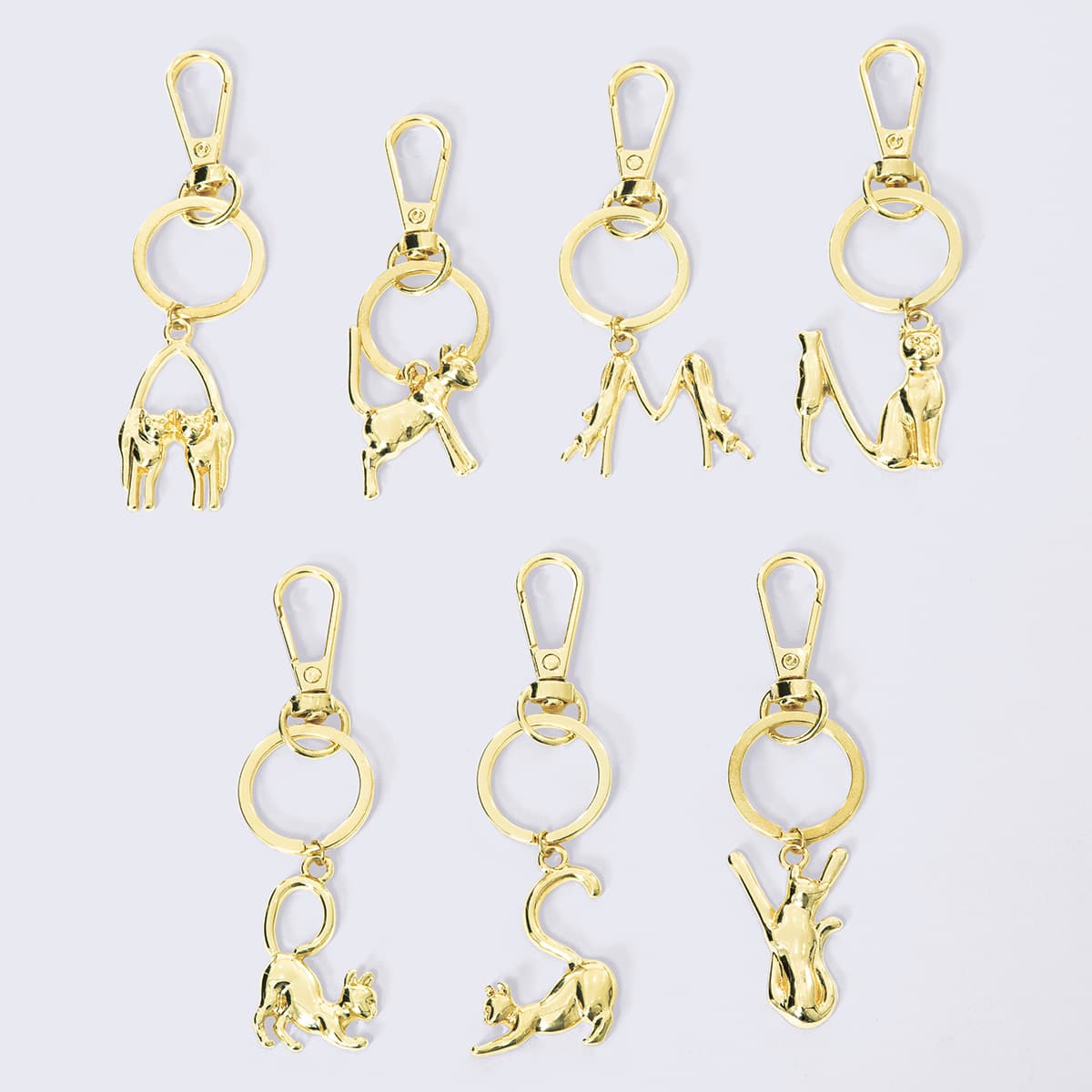 猫のイニシャルキーチャーム (92153) | ニトリネット【公式】 家具