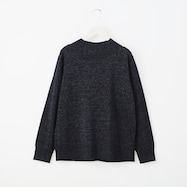 ラメ混ハイネックニットプルオーバー (72131)