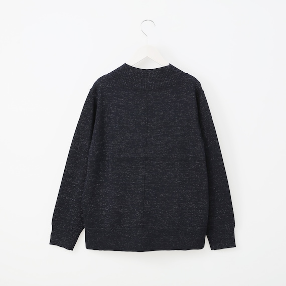 ラメ混ハイネックニットプルオーバー (72131) 2枚目画像