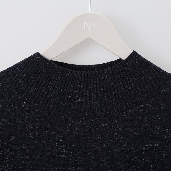 ラメ混ハイネックニットプルオーバー (72131) 4枚目画像