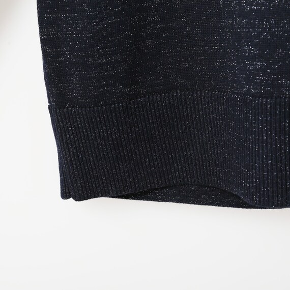 ラメ混ハイネックニットプルオーバー (72131) 6枚目画像