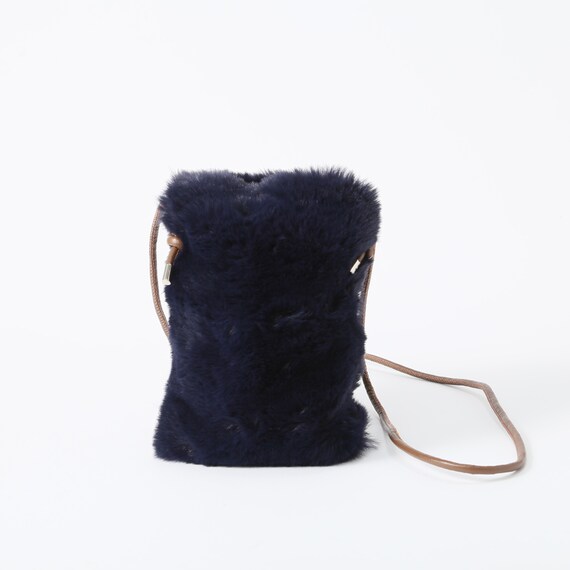 フェイクファー縦型ミニショルダーバッグ　(92152) 1枚目画像