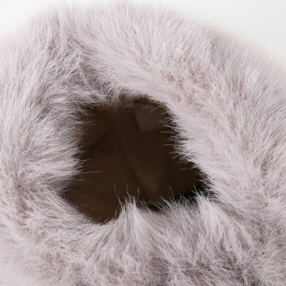 フェイクファー縦型ミニショルダーバッグ　(92152) 4枚目画像