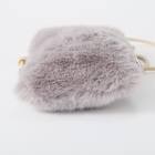 フェイクファー縦型ミニショルダーバッグ　(92152) 5枚目画像