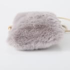 フェイクファー縦型ミニショルダーバッグ (92152) 5枚目画像