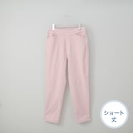 マジックベルトストレッチパンツ ショート丈 (22140)