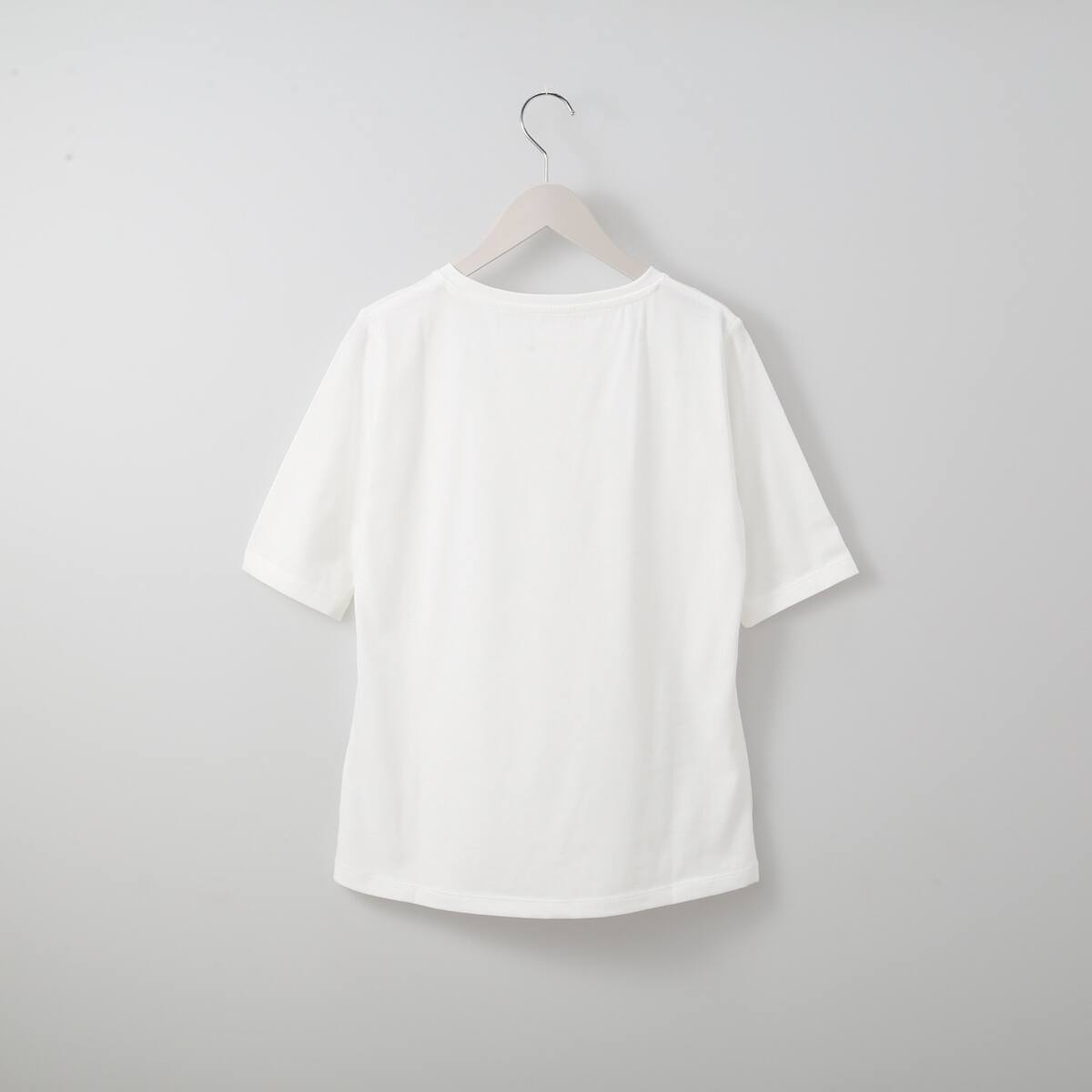 新品  半袖Tシャツ ホワイト ボートネック ベーシックボートネック5分袖Tシャツ (63102) | ニトリネット【公式