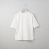 ベーシックモックネック5分袖Tシャツ (63103)