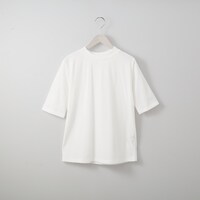 ベーシックモックネック５分袖Ｔシャツ　(63103)