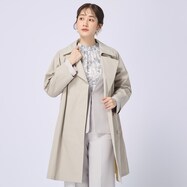 【N+商品】配色ダブルフェイスコート(03100)