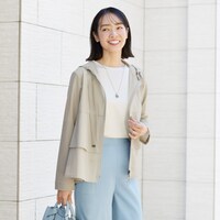 はっ水ＵＶカットティアードパーカー　(13102)