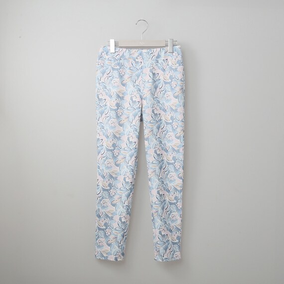 フラワープリントレギンスパンツ (23104) 1枚目画像