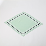 スクエアフレームプリーツスカーフ (93103)