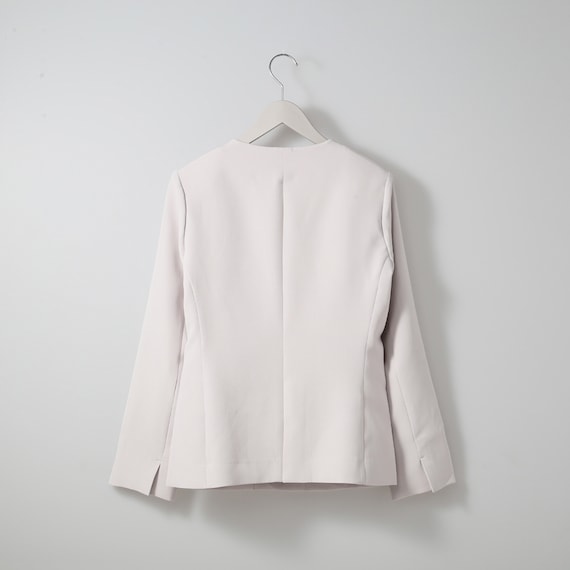 ライトダブルクロスノーカラージャケット (13105) 2枚目画像