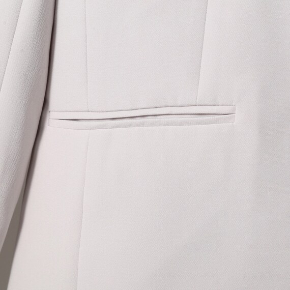 ライトダブルクロスノーカラージャケット (13105) 4枚目画像