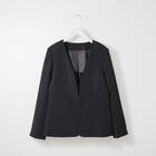 ライトダブルクロスノーカラージャケット　(13105) 1枚目画像