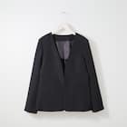 ライトダブルクロスノーカラージャケット (13105) 1枚目画像