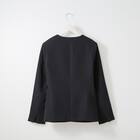 ライトダブルクロスノーカラージャケット　(13105) 2枚目画像