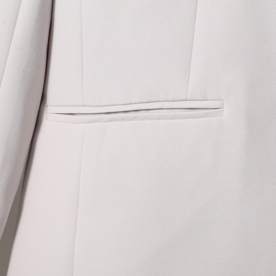 ライトダブルクロスノーカラージャケット (13105) 4枚目画像