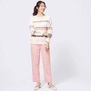 【N+商品】ハイパーニットクロップトパンツ　(23108)