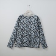 【N+商品】裏起毛花柄プルオーバー　(62125)