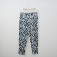 【N+商品】裏起毛花柄パンツ　(22129)