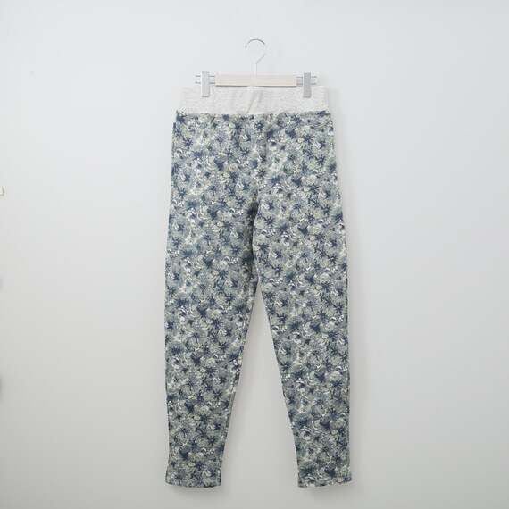 裏起毛花柄パンツ (22129) 1枚目画像