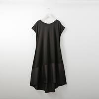 艶やかシルケット切替えワンピース　(43103)